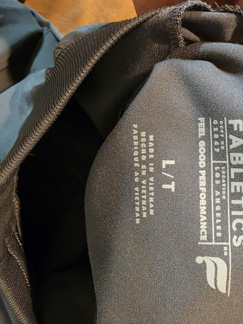 Fabletics Charcoal Gray Scrub Set - Picture 6 of 6